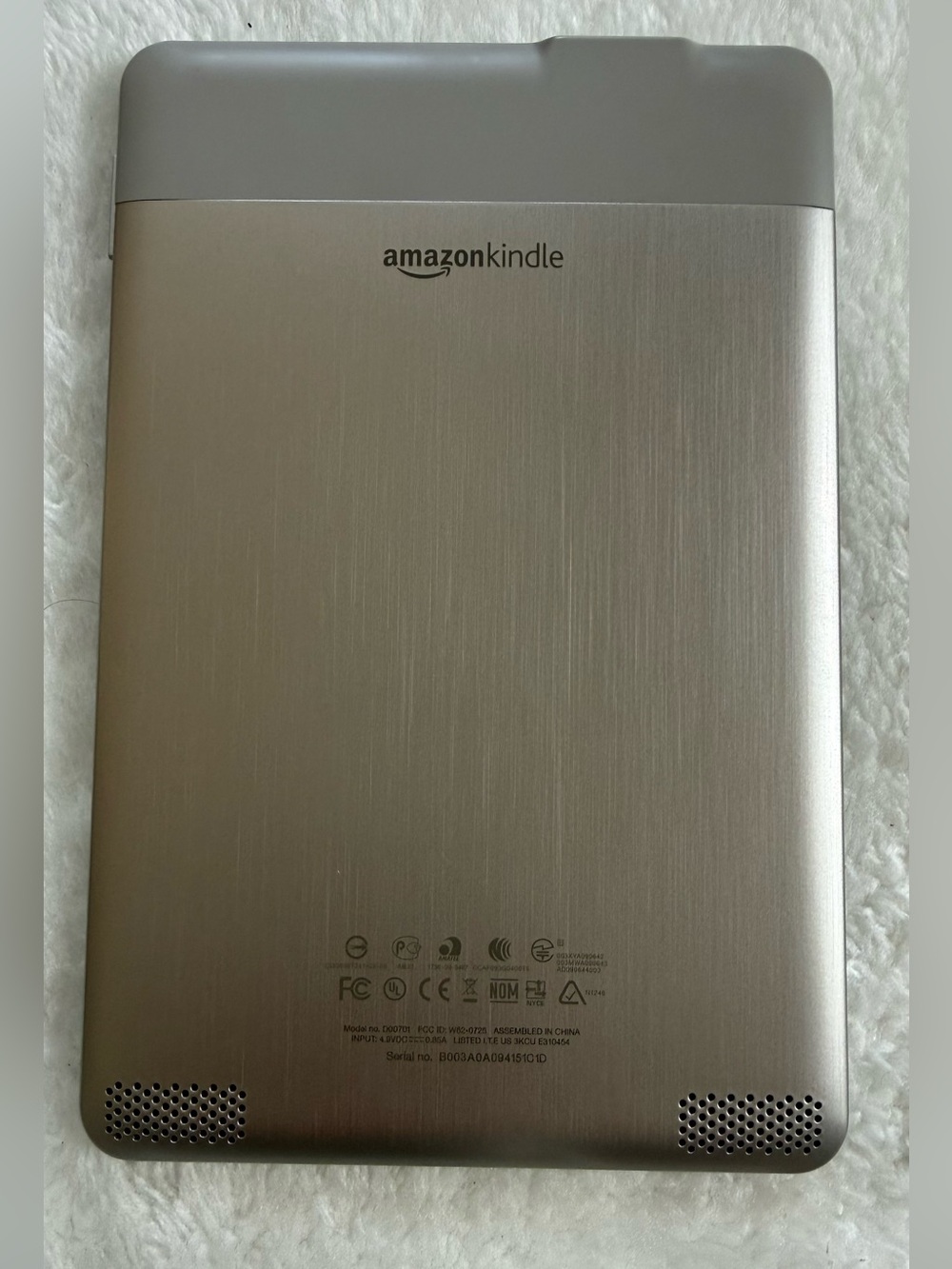 Amazon Kindle 2nd Generation 2GB (Need New Battery) No Return - Picture 3 of 7